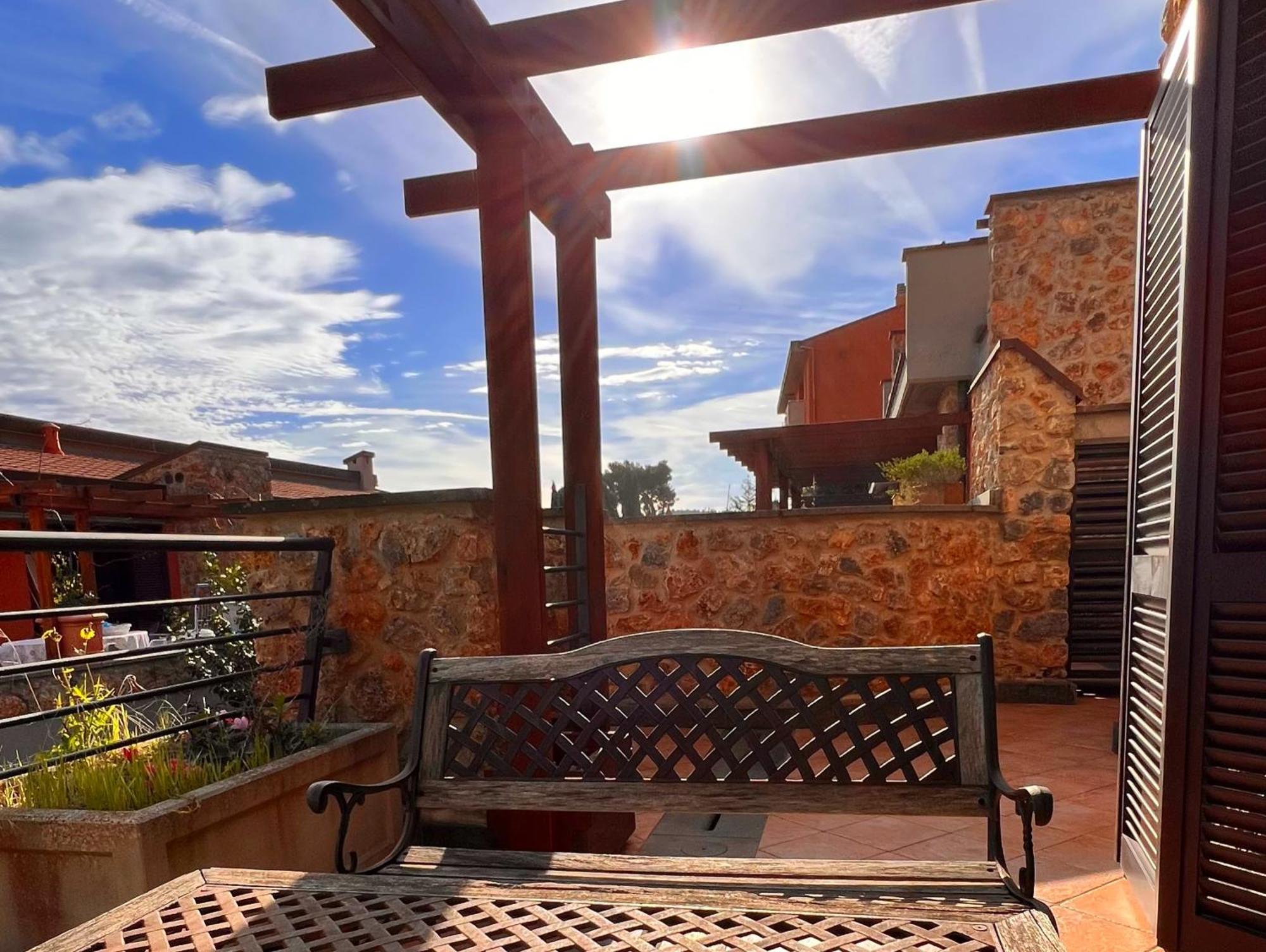 Villa La Terrazza Порто Санто Стефано Екстериор снимка